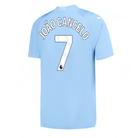 Herren Fußballbekleidung Manchester City Joao Cancelo #7 Heimtrikot 2023-24 Kurzarm
